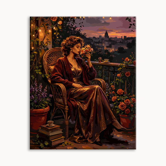 Sunset Serenity Paint By Numbers
