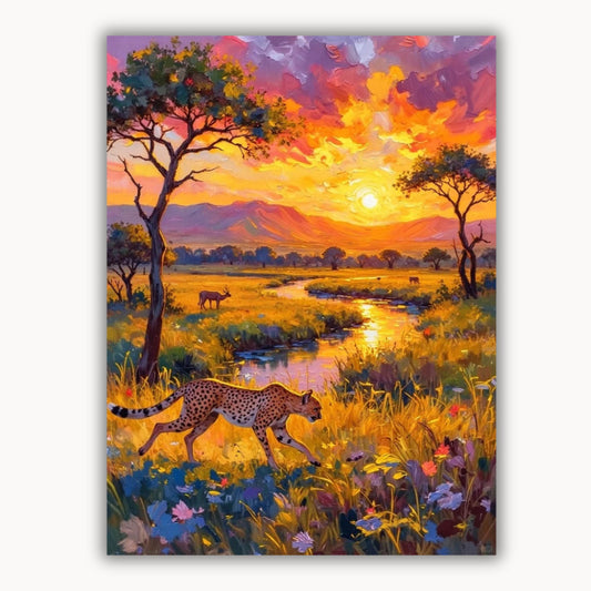 Sunset Grassland
