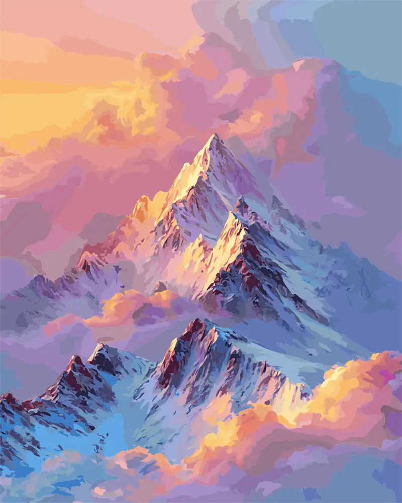 Sunshine Cloud Mountain
