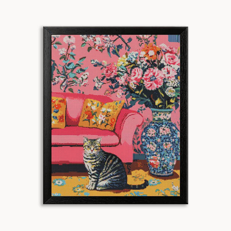 That strange cat 3 Diamond Painting 30/40 40/50 50/60