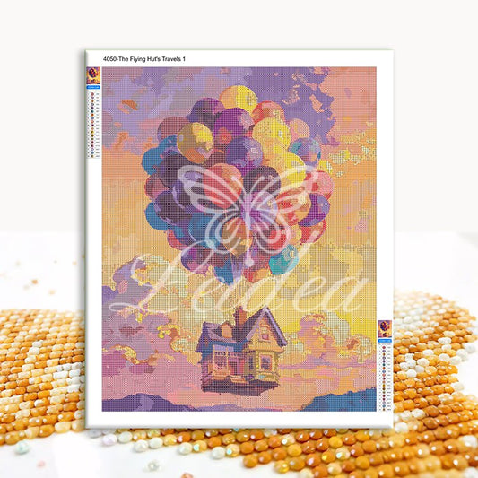 The Flying Hut's Travels 1 Diamond Painting 30/40 40/50 50/60