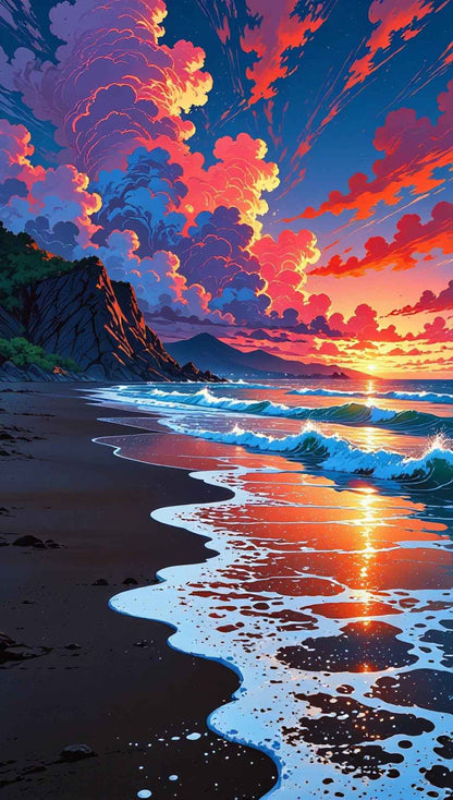 The Sea at Dusk 1