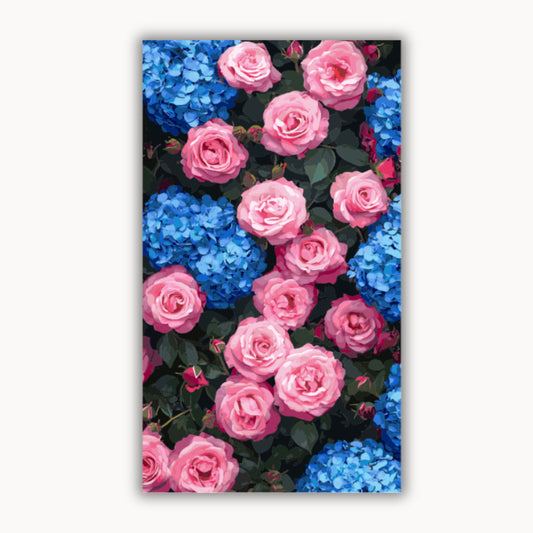 The beauty of hydrangea