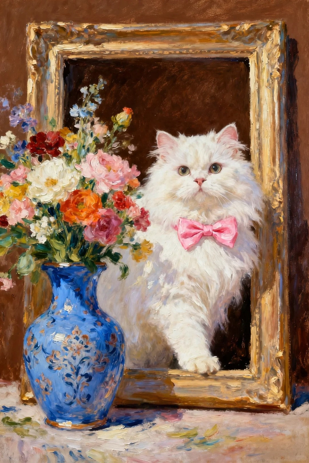 The cat in the picture frame 3