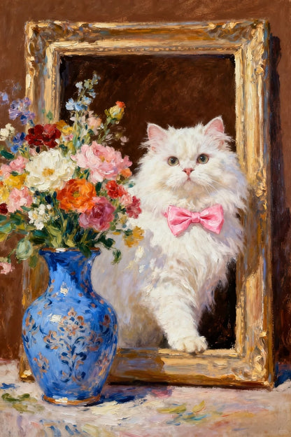 The cat in the picture frame 3