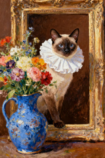 The cat in the picture frame 4