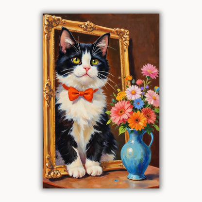The cat in the picture frame 5