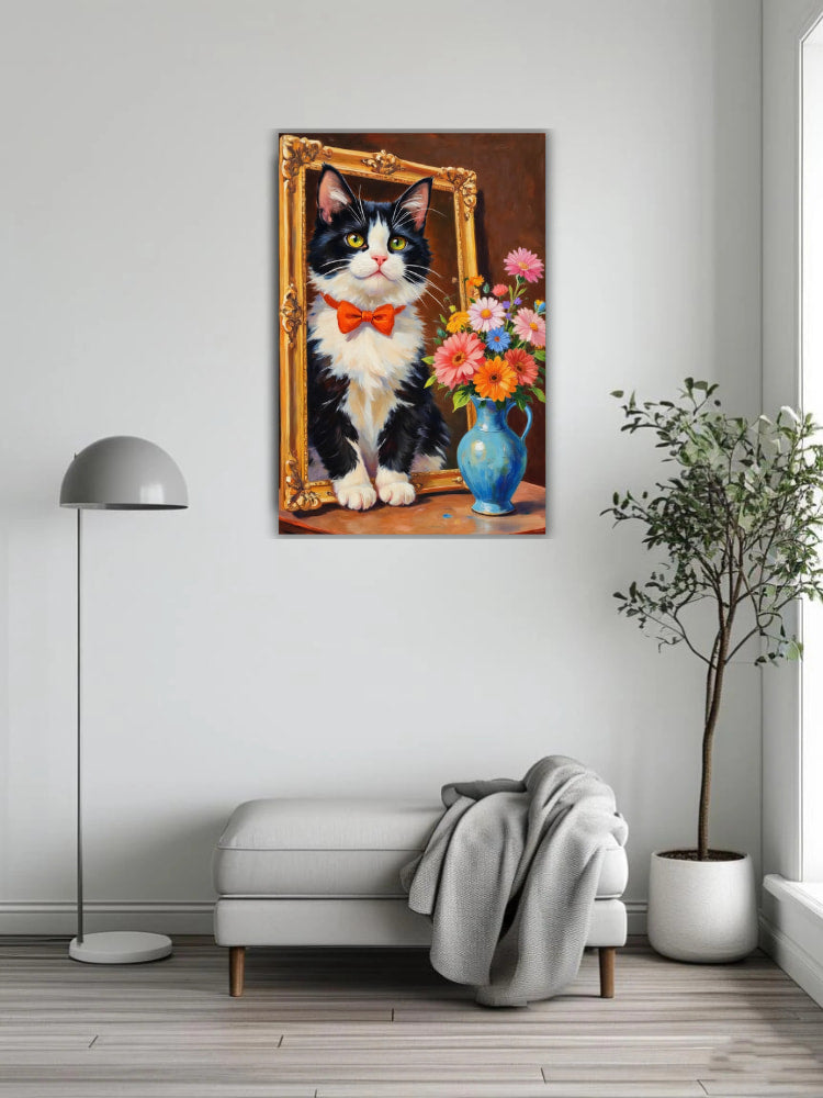 The cat in the picture frame 5