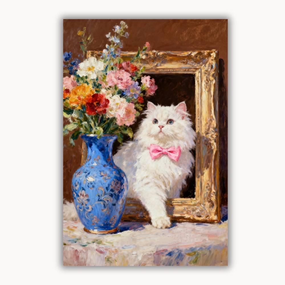 The cat in the picture frame 6