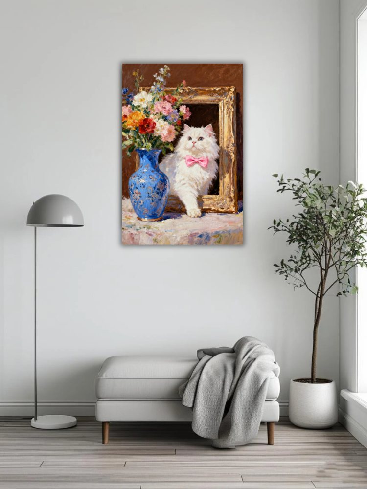 The cat in the picture frame 6