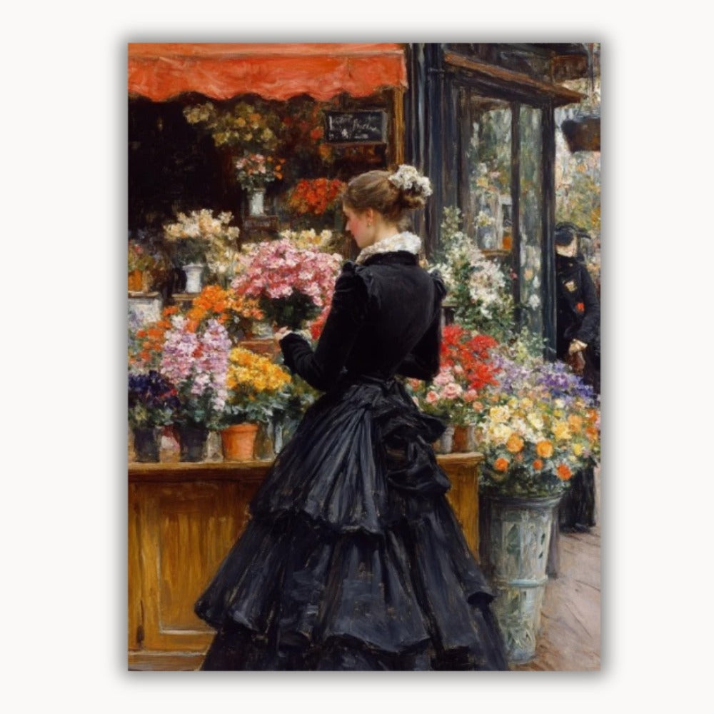 The girl who buys flowers 2