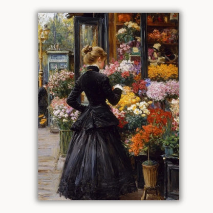 The girl who buys flowers 3