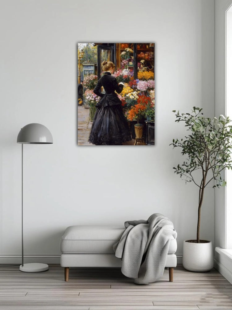 The girl who buys flowers 3