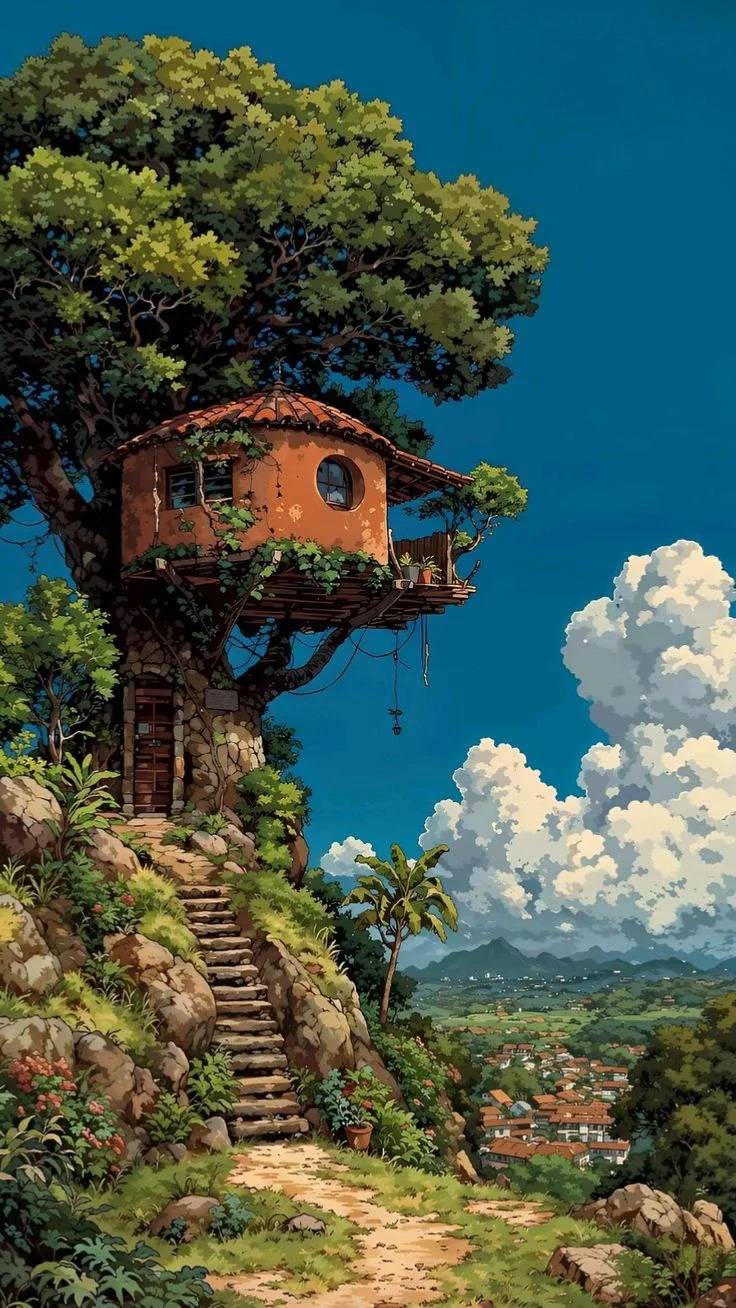 The little house in the book