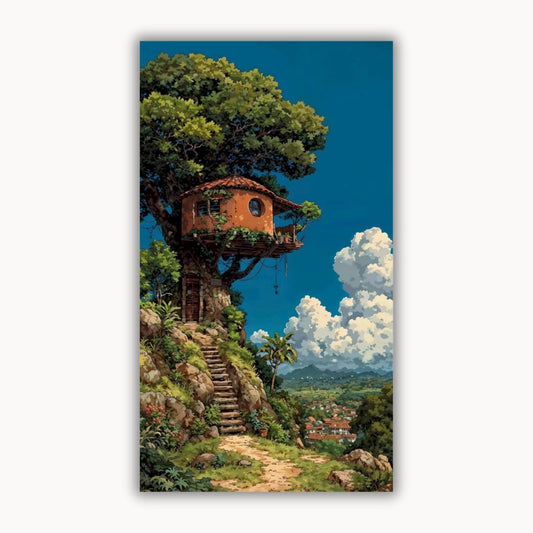 The little house in the book