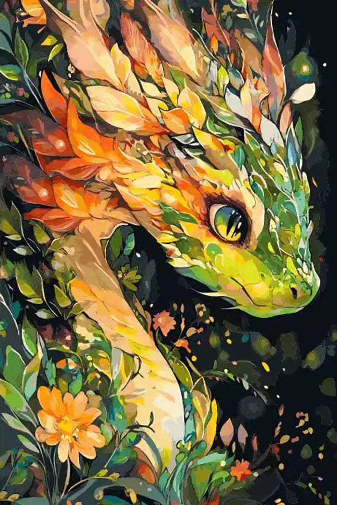 Transformed into a Dragon