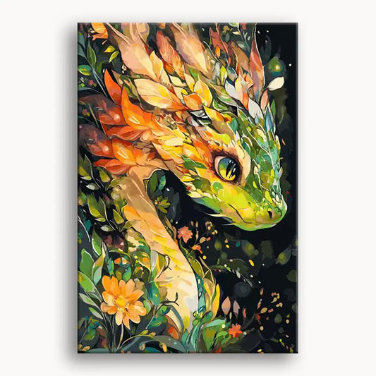 Transformed into a Dragon