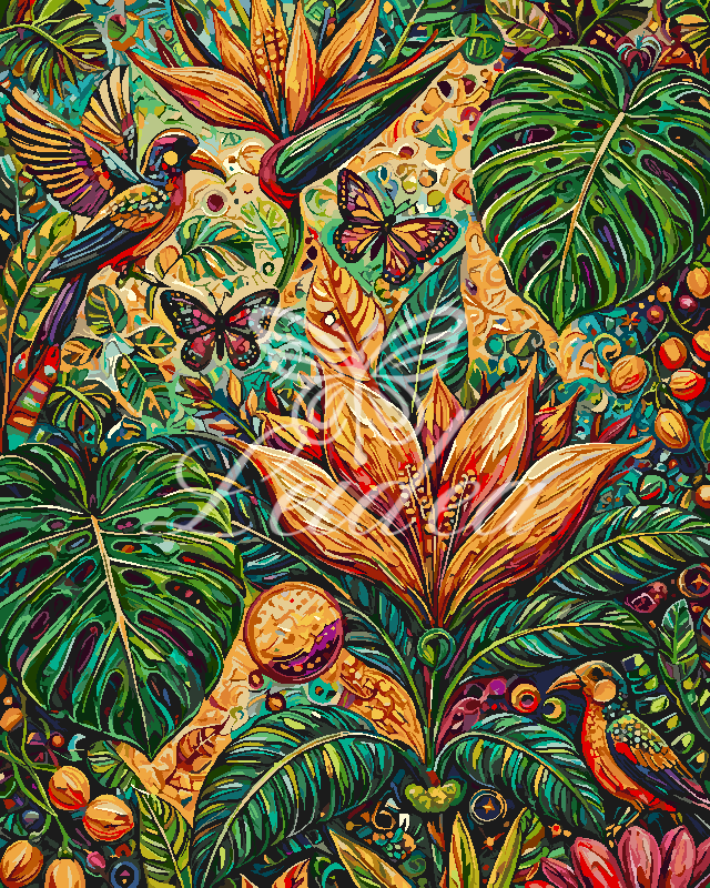 Tropical Jungle Ink