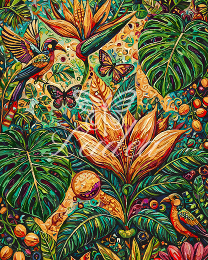 Tropical Jungle Ink