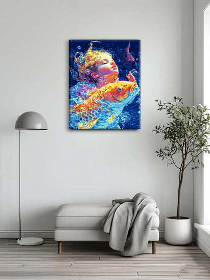 Underwater Koi Serenity