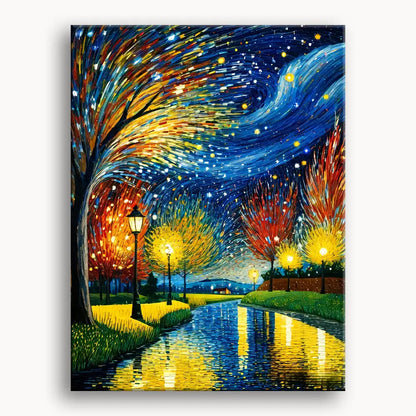 Van Gogh Style Starry Sky 2