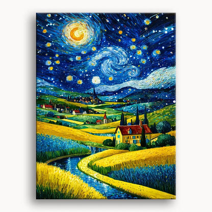 Van Gogh Style Starry Sky 5