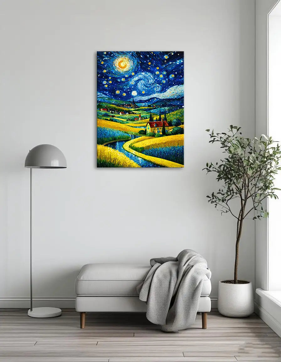 Van Gogh Style Starry Sky 5