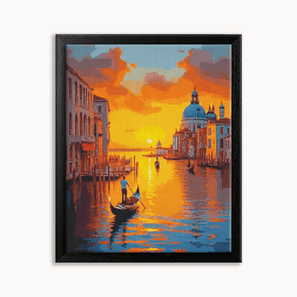 Venice at sunset 1 Diamond Painting 30/40 40/50 50/60