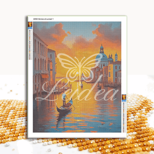 Venice at sunset 1 Diamond Painting 30/40 40/50 50/60