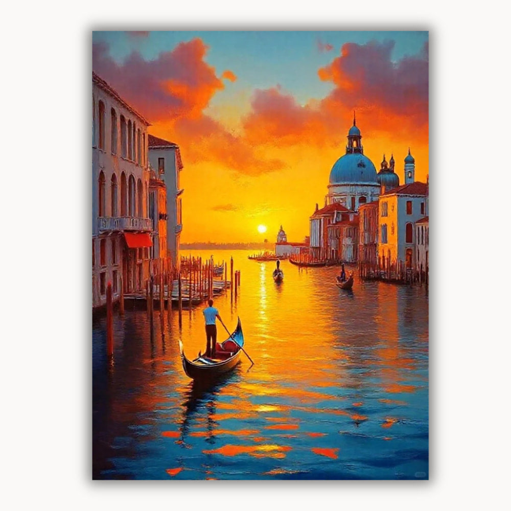 Venice at sunset 1