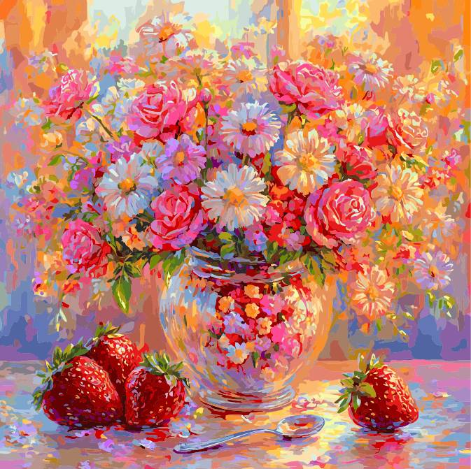 Vibrant Flowers 1