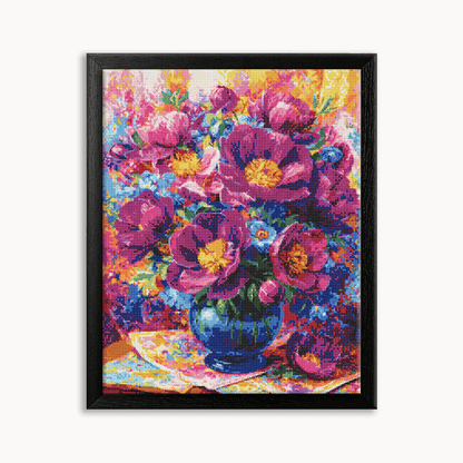 Vibrant Flowers 2 Diamond Painting 30/40 40/50 50/60