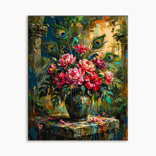 Vibrant Petals in Vase