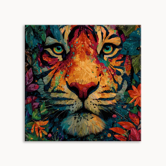 Vibrant Tiger Gaze