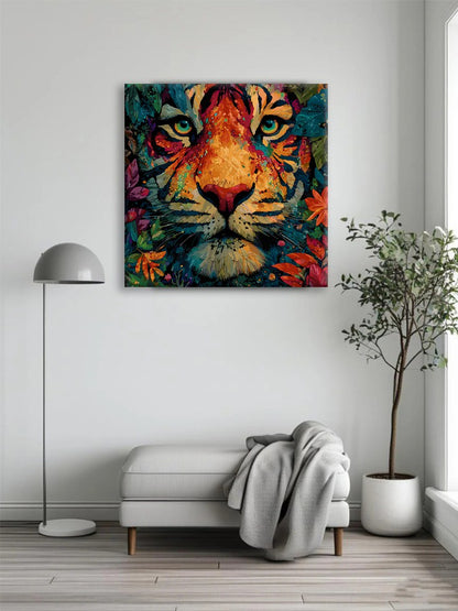 Vibrant Tiger Gaze