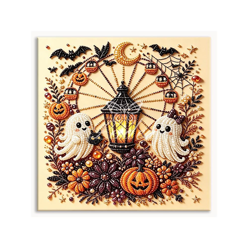 Halloween Theme Pearl Painting Set 2