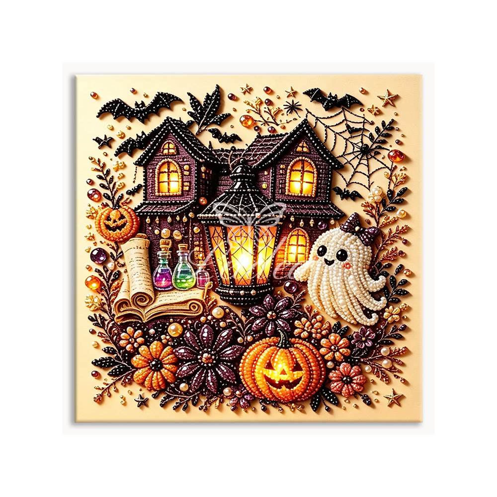 Halloween Theme Pearl Painting Set 2