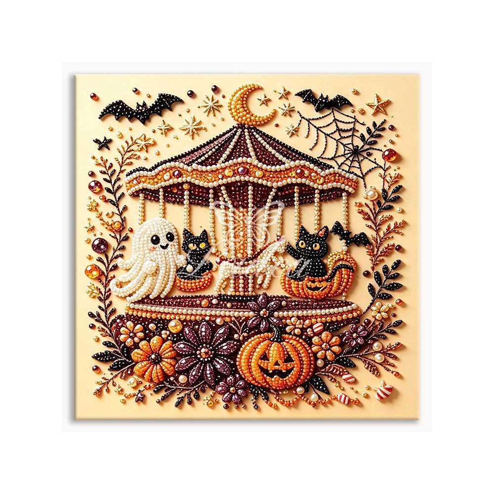 Halloween Theme Pearl Painting Set 2