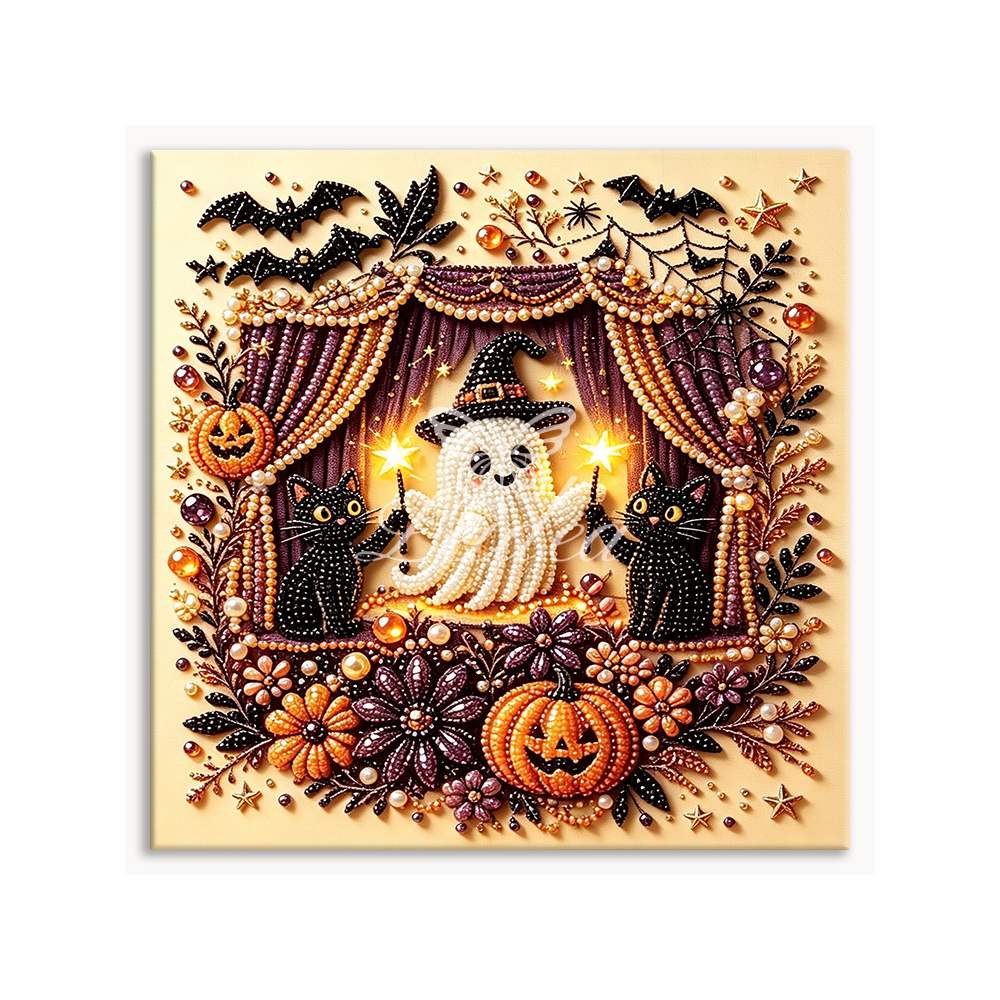 Halloween Theme Pearl Painting Set 3