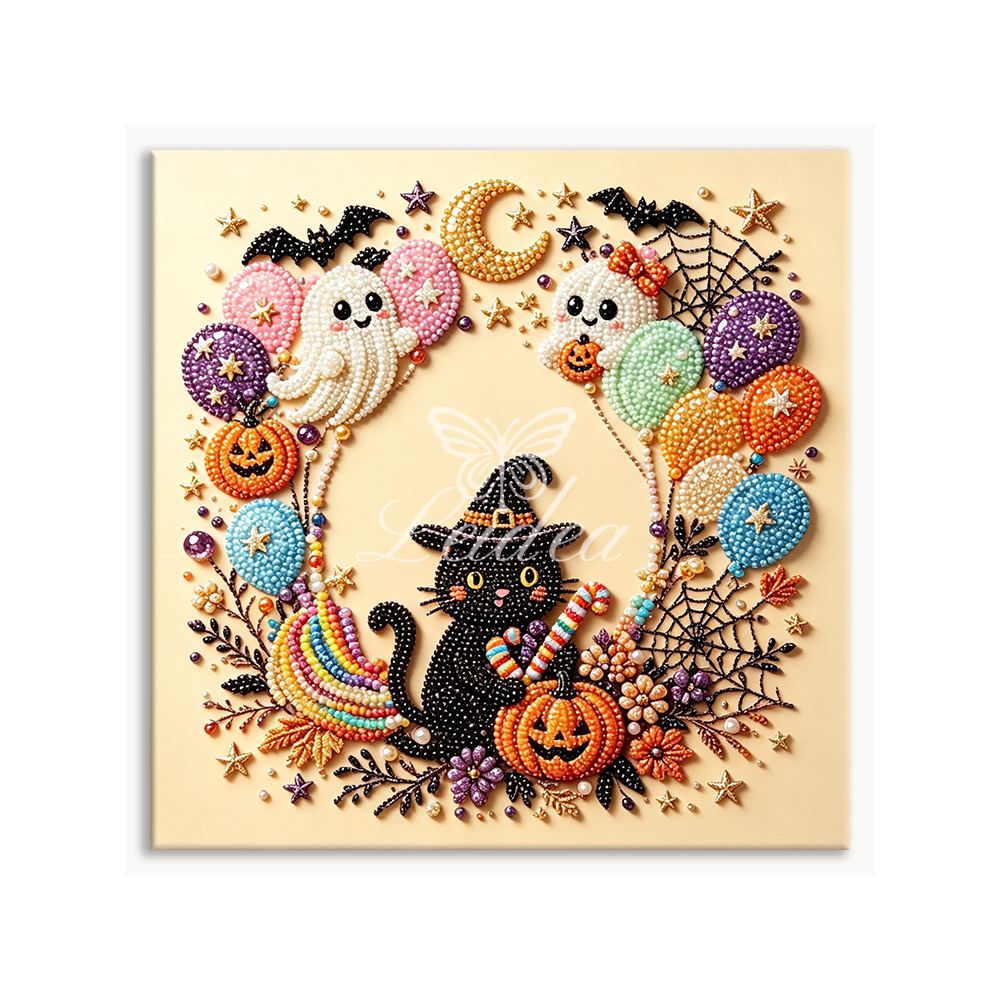 Halloween Theme Pearl Painting Set 3