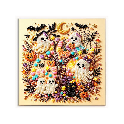 Halloween Theme Pearl Painting Set 4