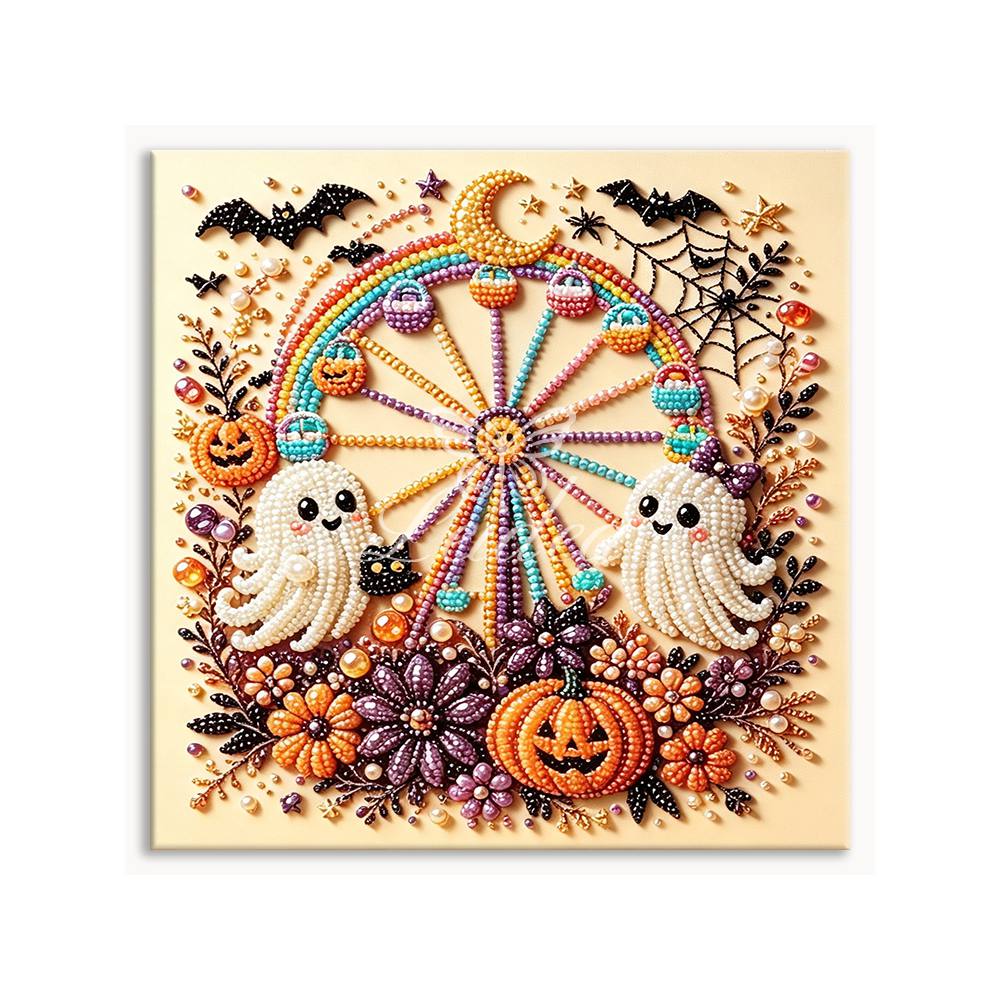 Halloween Theme Pearl Painting Set 4
