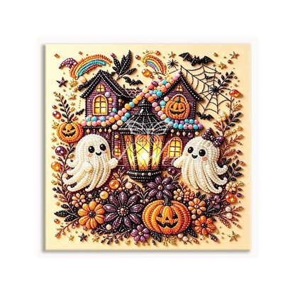 Halloween Theme Pearl Painting Set 4
