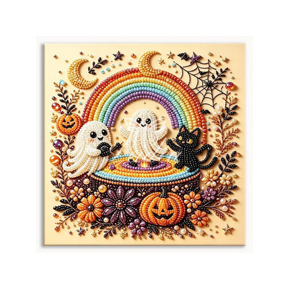 Halloween Theme Pearl Painting Set 4