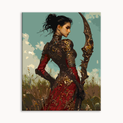 Warrior Archer Silhouette