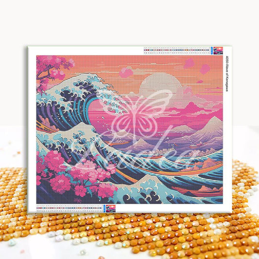 Wave of Kanagawa Diamond Painting 30/40 40/50 50/60