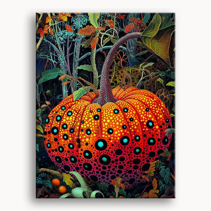 Whimsical Dotty Gourd 2