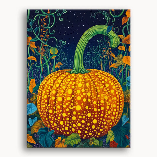 Whimsical Dotty Gourd 3