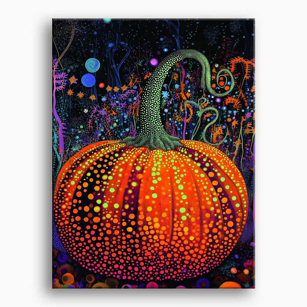 Whimsical Dotty Gourd 4