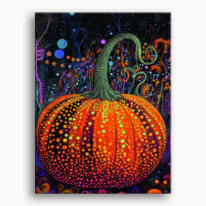 Whimsical Dotty Gourd 4